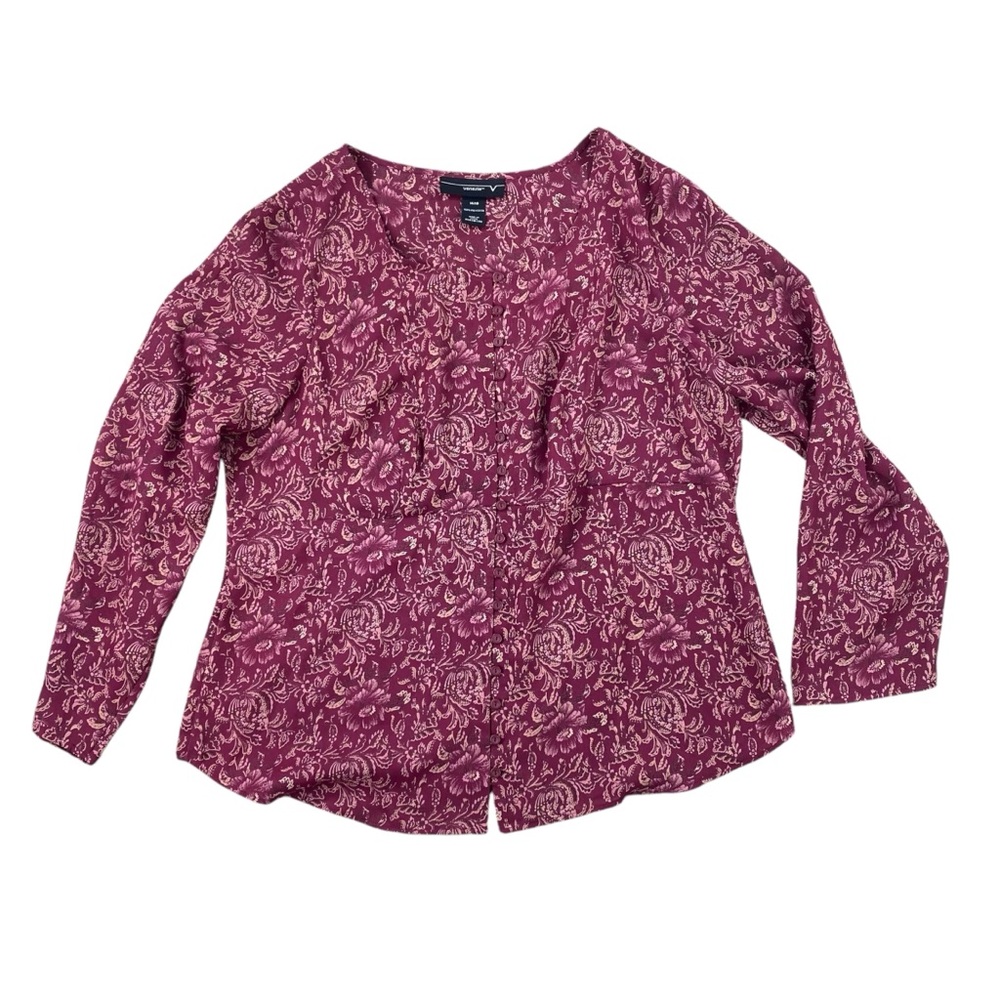 Woman’s Venezia floral boho peasant top size 14/16